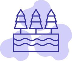 River Vector Icon