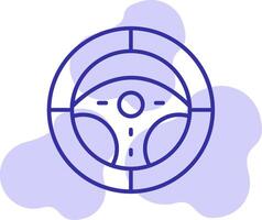 Steering Wheel Vector Icon