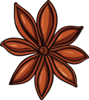 AI generated cinnamon design illustration isolated on transparent background png