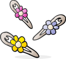 cartoon hair clips png