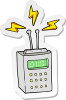 sticker of a cartoon scientific device png
