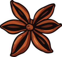 AI generated cinnamon design illustration isolated on transparent background png