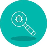 Virus detection Vector Icon