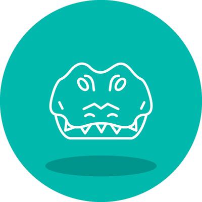 Crocodile Vector Icon