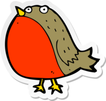 sticker van een tekenfilm Robin png