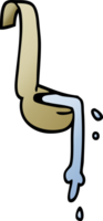 cartoon doodle ladle of food png