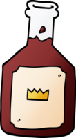 cartoon doodle alcoholic drink png