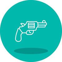 icono de vector de pistola