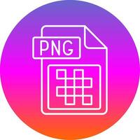 Png file format Line Gradient Circle Icon vector