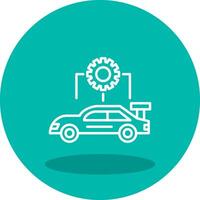 Car Configuration Vector Icon