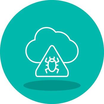 Cloud Computing Vector Icon