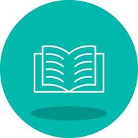 Open Book Vector Icon