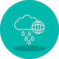 World Rainy day Vector Icon