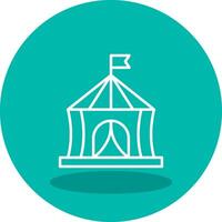 Circus Tent Vector Icon