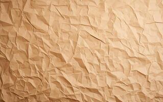 AI generated Paper texture cardboard background close-up photo