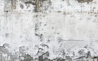 AI generated White background on cement floor texture - concrete texture photo