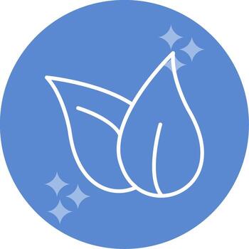 icono de vector de hoja