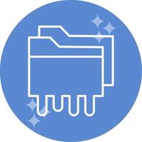 Data Leak Vector Icon