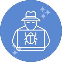 Hacker Vector Icon