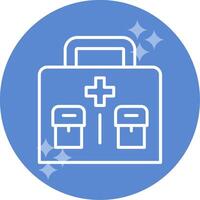 Military First Aid Kit Vector Icon