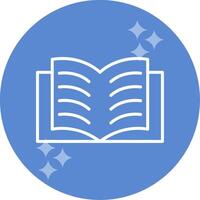 Open Book Vector Icon