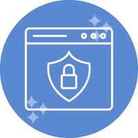 Web Security Vector Icon