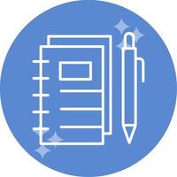 Notebook Vector Icon