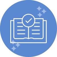 Open Book Vector Icon