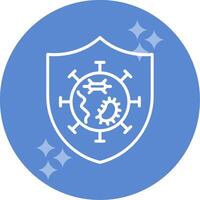 Germs Protected Vector Icon