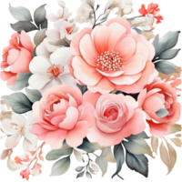 ai généré floral fleur conception, numérique peint à l'huile floral modèle, briller fleur conception, en relief fleur modèle, brillant fleur peinture, décoratif fleur conception png