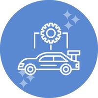 Car Configuration Vector Icon