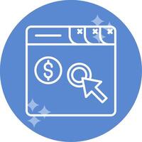 Pay Per Click Vector Icon