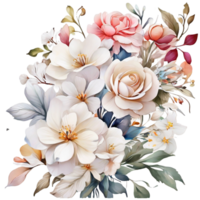 ai generiert Blumen- Blume Design, Digital Ölgemalt Blumen- Muster, funkeln Blume Design, geprägt Blume Muster, glänzend Blume malen, dekorativ Blume Design png