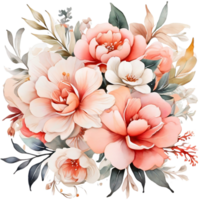 ai generiert Blumen- Blume Design, Digital Ölgemalt Blumen- Muster, funkeln Blume Design, geprägt Blume Muster, glänzend Blume malen, dekorativ Blume Design png