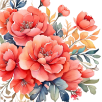 ai gegenereerd bloemen bloem ontwerp, digitaal olieverf bloemen patroon, schitteren bloem ontwerp, reliëf bloem patroon, glanzend bloem schilderen, decoratief bloem ontwerp png