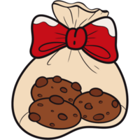 The illustration of a cookie png