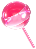 Lollipop candy Y2K 3D Sweet Jelly Illustration png