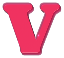 v y2k Süss Gelee Alphabet Briefe png