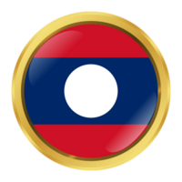 Laos flagga png