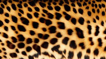 AI Generated Realistic cheetah fur texture photo