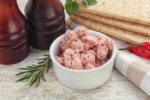 Natural gurmet liver pate spread photo