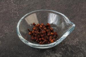 Aroma cuisine - dry clove seeds photo