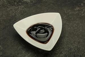 Asian cuisine - oyster sauce in the bowl photo