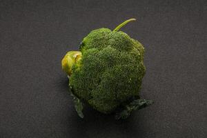Green fresh tasty Broccoli cabbage photo
