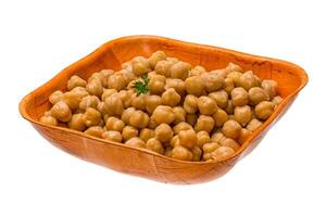 Chickpea in the bowl photo