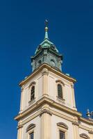 santo cruzar Iglesia kosciol swietego krzyza, varsovia, Polonia foto