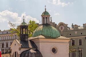 st. James Church on Main Square in Cracow, Poland photo