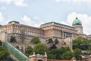 historic Royal Palace in Budapest photo