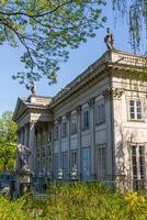 The Lazienki palace in Lazienki Park, Warsaw. Lazienki Krolewskie. photo