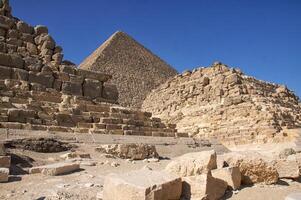 Pyramids of Giza photo